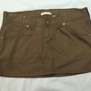 🫐🫐🫐  LEVIS JEANS WOMENS SKIRT SIZE 11 🫐🫐🫐